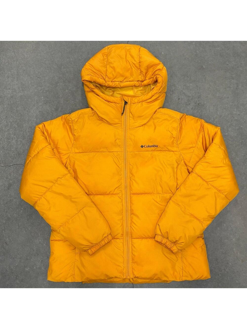 Columbia Mustard Yellow Puffer Jacket